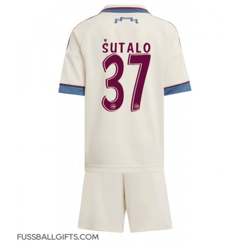 Ajax Josip Sutalo #37 Fußballbekleidung 3rd trikot Kinder 2025-26 Kurzarm (+ kurze hosen)